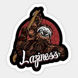 Sloth - Laziness Sloths Relax and Chill Sticker